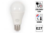 LED   BQ-G60-E27-12CPK-12w 4200K 
