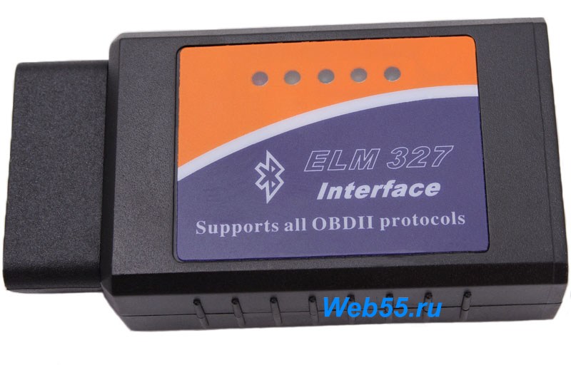 Автосканер ОБД2 ELM327 v2.1 bluetooth - Купить с доставкой в магазине полезной электроники Web55.ru