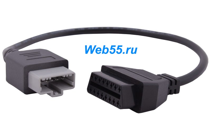 Переходник 5 pin-OBD2 для автомобилей Honda - Купить с доставкой в магазине полезной электроники Web55.ru