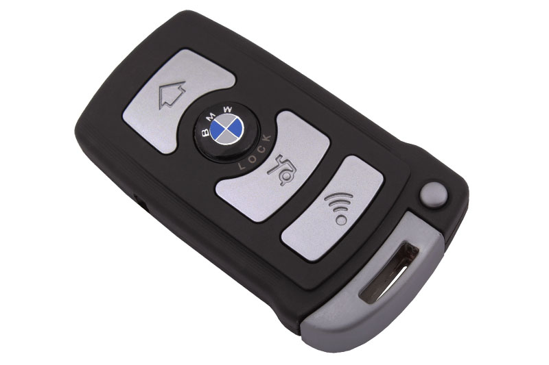 Корпус смарт ключа BMW 7-ой серии, 4 кнопки c лезвием HU92 - Купить с доставкой в магазине полезной электроники Web55.ru