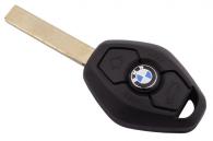 Ключ зажигания с чипом для BMW, чип PCF7935 ID44, частота 433,92 Mhz EWS, лезвие HU92
