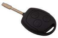 Корпус ключа зажигания для FORD Mondeo/Focus/Transit, 3 кнопки, лезвие FO21