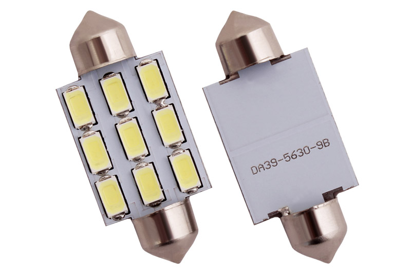 Светодиодная (LED) лампа 12 V, 3 W (белый) - Купить с доставкой в магазине полезной электроники Web55.ru