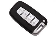 Смарт ключ для HYUNDAI, 4 кнопки, ID46, 433.92Mhz, лезвие HYN14R