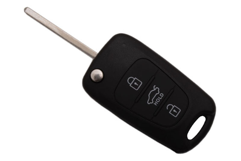 Корпус выкидного ключа для KIA, 3 кнопки, лезвие HYN17R - Купить с доставкой в магазине полезной электроники Web55.ru