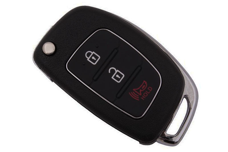 Выкидной ключ для HYUNDAI Elantra, чип 4D60 40/80 bit, 3 кнопки 433.92 MHz, лезвие HYN14R - Купить с доставкой в магазине полезной электроники Web55.ru