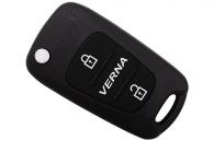 Корпус для выкидного ключа автомобиля Hyundai Verna, 3 кнопки, лезвие TOY48
