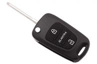 Корпус выкидного ключа для Hyundai Elantra, 3 кнопки, HYN14