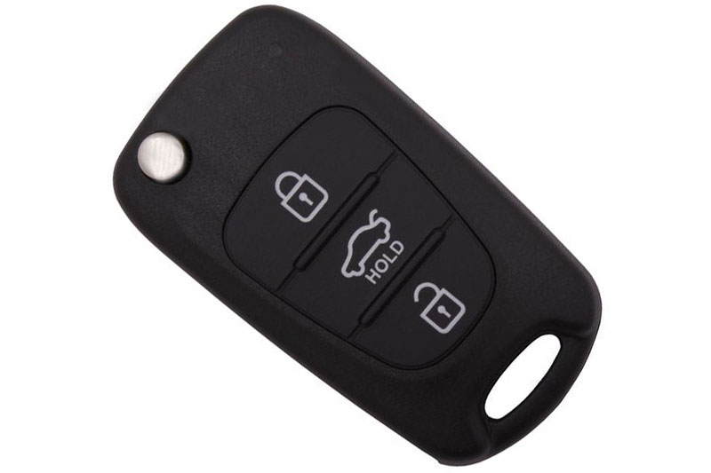 Корпус выкидного ключа для KIA, 3 кнопки, лезвие HYN14R - Купить с доставкой в магазине полезной электроники Web55.ru