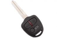 Корпус для ключа автомобиля MITSUBISHI, 3 кнопки, лезвие MIT11R