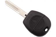 Корпус для ключа зажигания автомобиля NISSAN, 2 кнопки, лезвие NSN14
