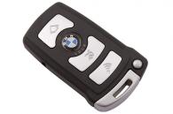 Корпус смарт ключа для BMW 7-ой серии, 4 кнопки, лезвие HU92