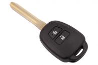 Корпус ключа зажигания для TOYOTA Corolla, 2 кнопки, лезвие TOY43