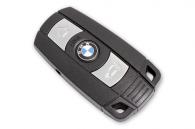 Корпус смарт ключа BMW, 3 кнопки, лезвие HU92