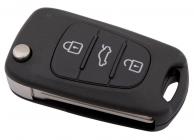 Корпус выкидного ключа Hyundai, 3 кнопки, HYN14R