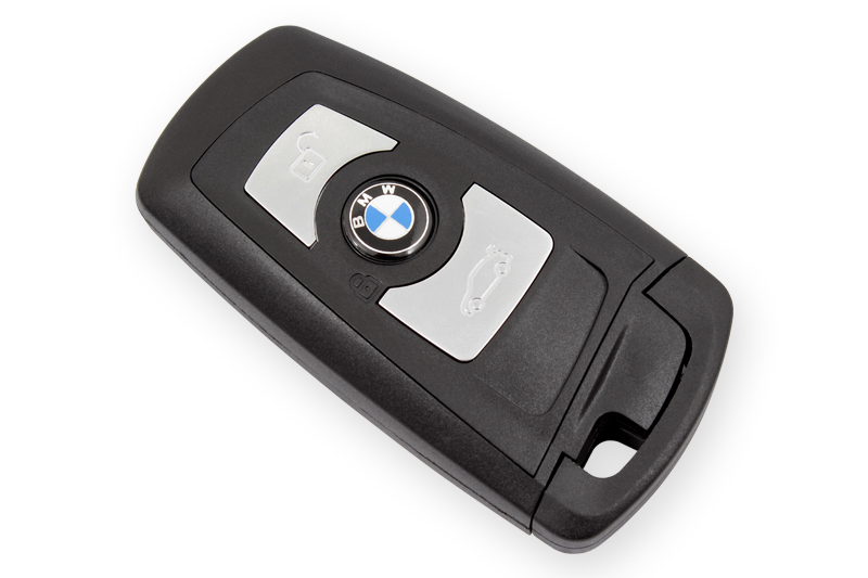 Корпус для смарт ключа BMW, 3 кнопки, лезвие HU92 - Купить с доставкой в магазине полезной электроники Web55.ru
