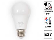 LED Лампа светодиодная BQ-G60-E27-9CPK, 9w, 3200K 