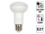 LED Лампа светодиодная BQ-R63-E27-8CPK-8w 6200K 