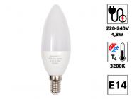 LED Лампа светодиодная BQ-E14-R38-5CPK, 4,8w, 3200K