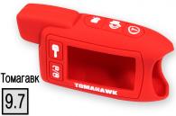 Силиконовый чехол, для пультов сигнализаций Tomahawk 9.7 CAN/G9000 (красный)