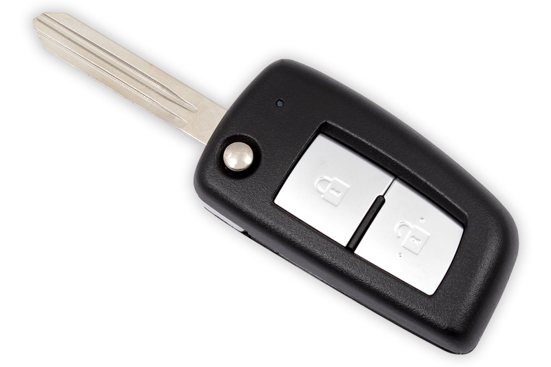 Корпус выкидного ключа зажигания для NISSAN, 2 кнопки, лезвие NSN14 - Купить с доставкой в магазине полезной электроники Web55.ru