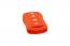 Чехол для пульта ДУ Nissan, 4 кнопки (Оранжевый)
